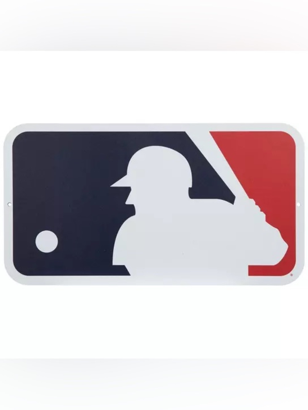 MLB Logo Metal Sign